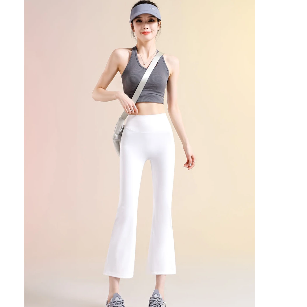 春夏新款气质时尚亲肤裸感烟管裤A2507夏季韩版九分裤