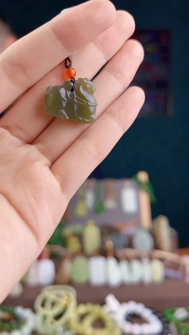 和田玉未镶嵌颈饰多样性发货 拍一单发一个