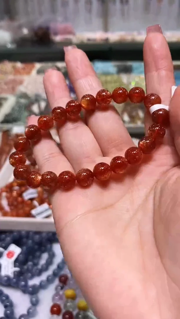 未镶嵌手链长石多样性发其一8.5+