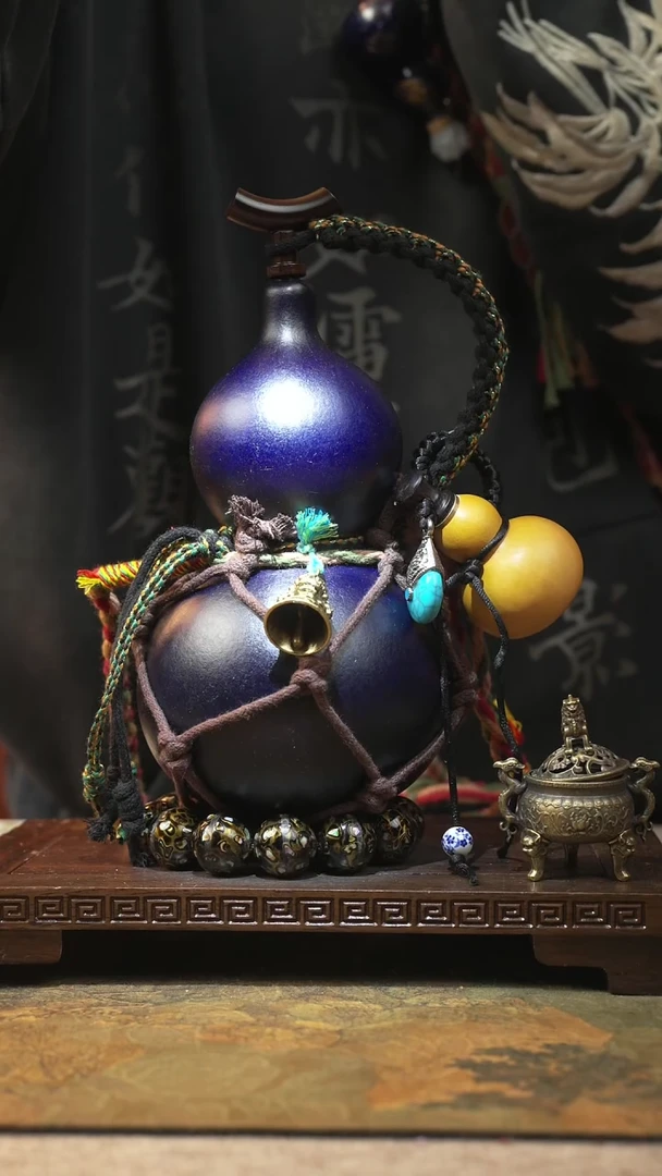 673大漆一物一拍记葫堂出品【不带手串】