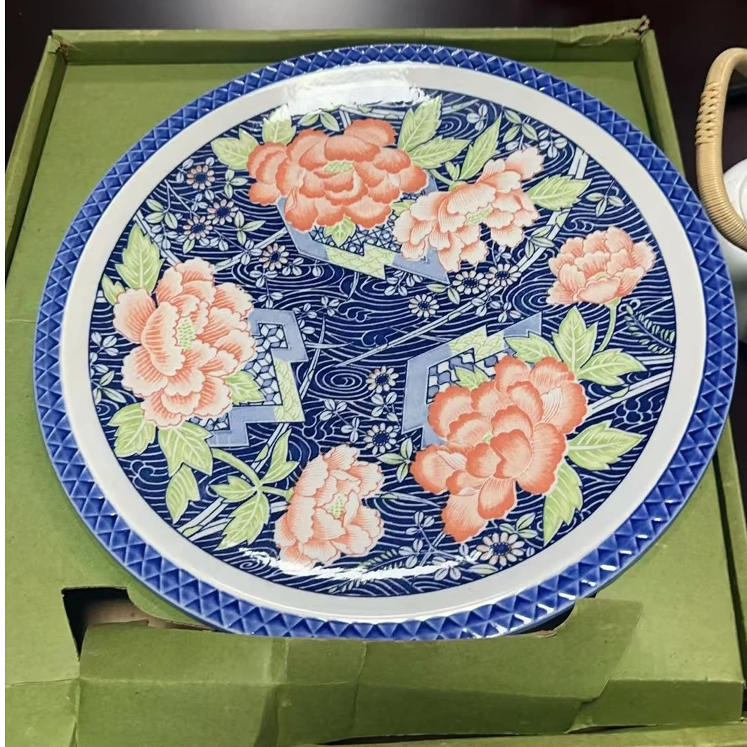 工艺青花瓷盘手工茶具