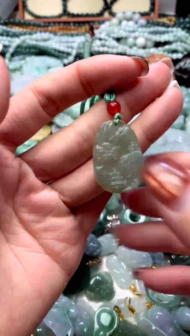 吊坠(不含链)未镶嵌翡翠1