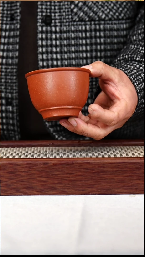 茶杯紫砂宜兴原矿紫砂——主人杯