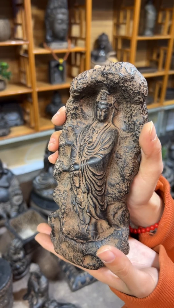 陶土【火山泥】普慈观音