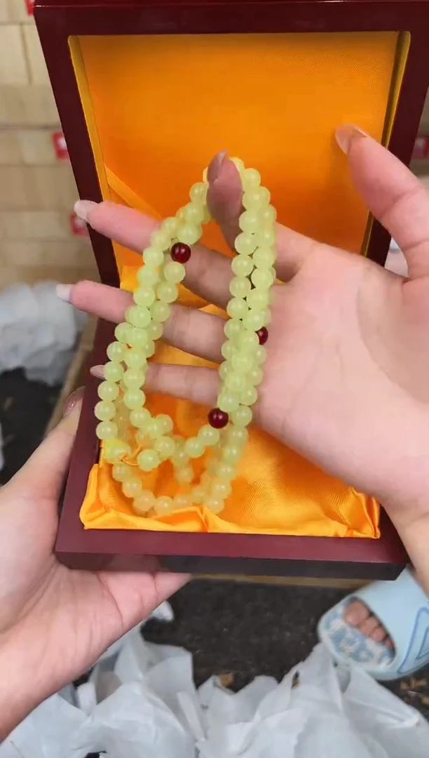 万家文玩阁夜明珠108颗链接@@SP419