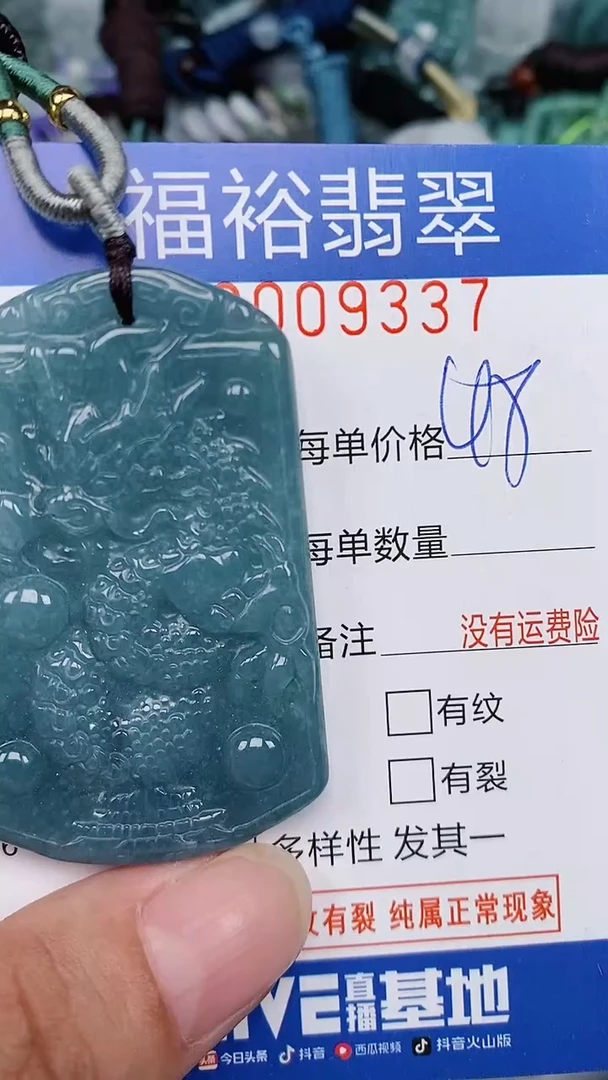 翡翠未镶嵌颈饰...0009337