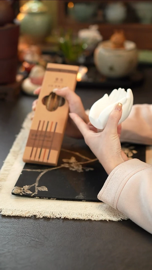 瓷片植物线香-花香5味品鉴装(10支)