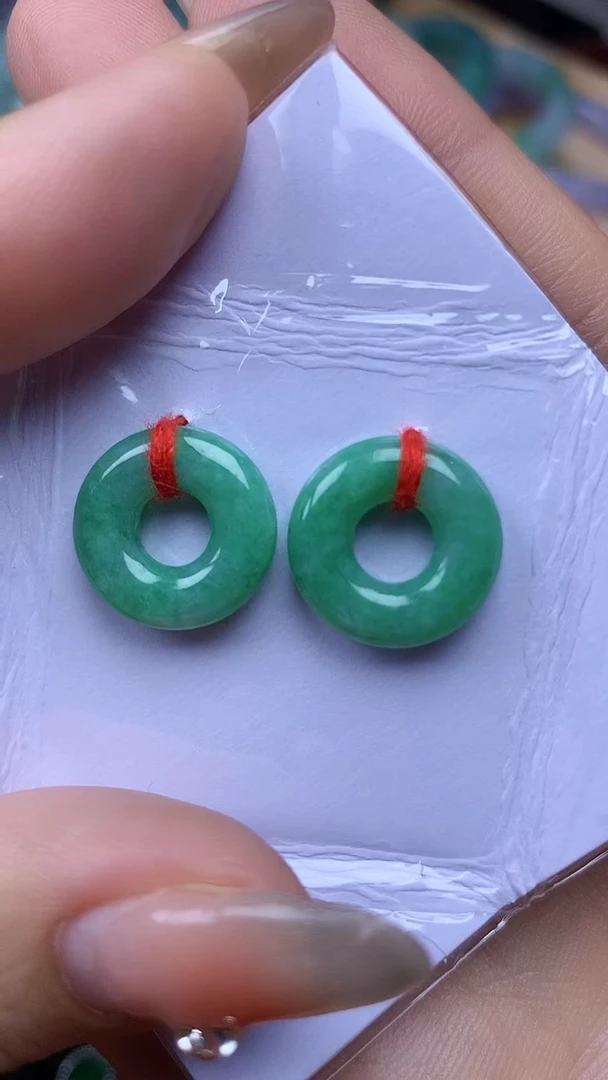 【闪购商品】翡翠耳饰未镶嵌耳饰