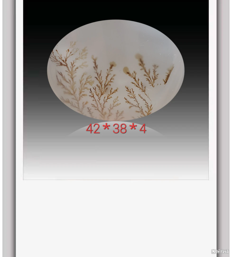 纯天然图案草花 尺寸42＊38＊4