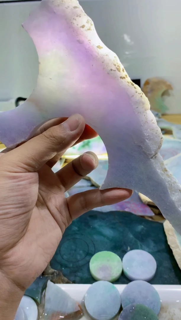 翡翠裸石0蒙0翡翠珠宝864