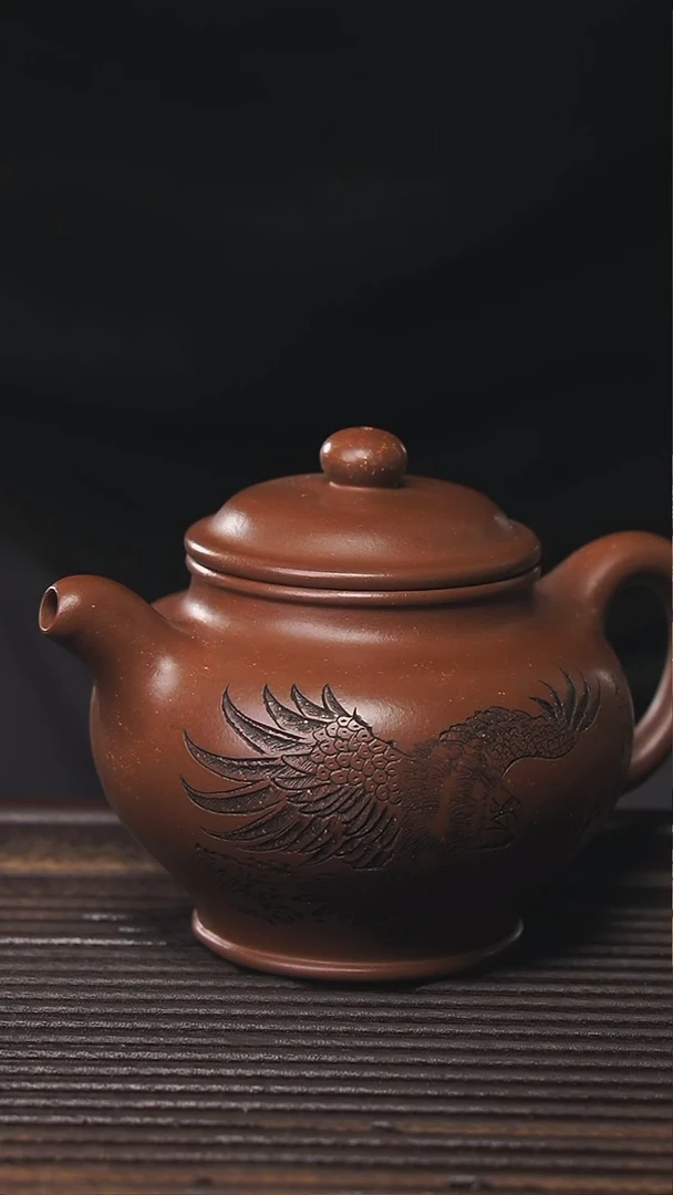 【闪购商品】紫砂茶壶280cc顾氏手工紫砂