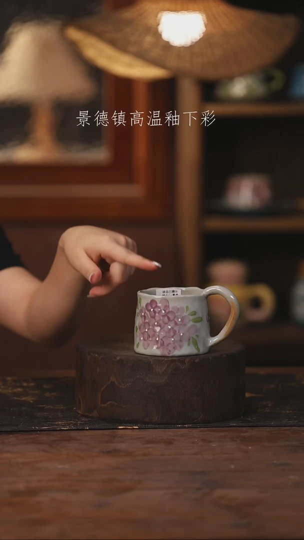 景德镇高温釉下手绘陶瓷359