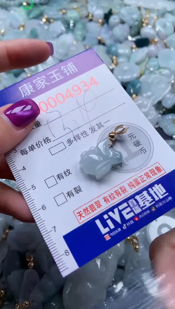 颈饰未镶嵌翡翠4934