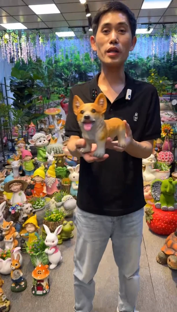 陶瓷花园庭院摆件&00&