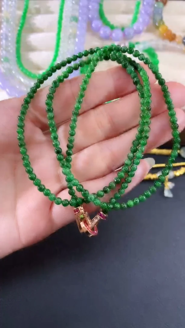 未镶嵌手串翡翠31|1500