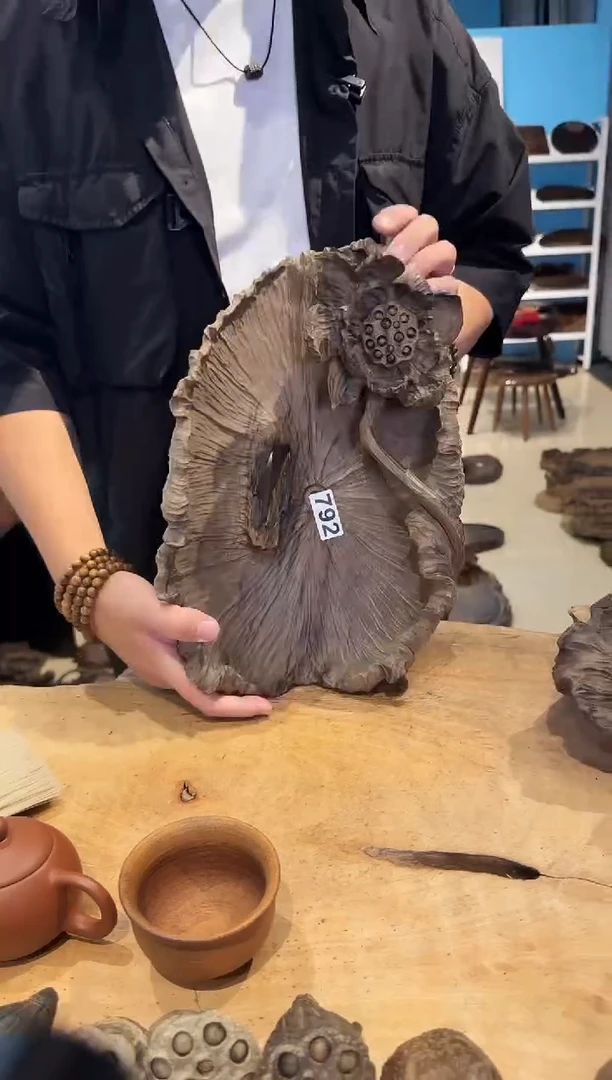 木792号乌木金丝楠果盘+0.8手串