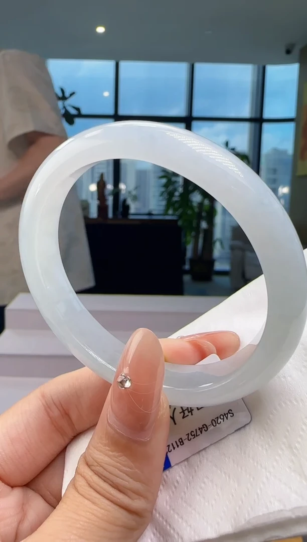 未镶嵌手镯翡翠MM@@60B7J12251