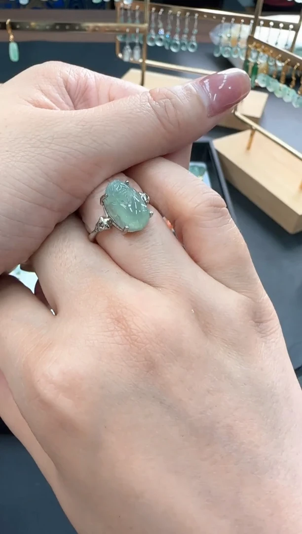 【闪购商品】翡翠颈饰银S925镶嵌250212314