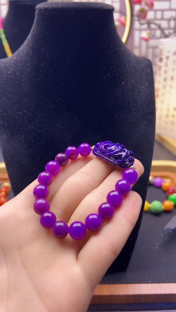 【闪购商品】苏纪石（舒俱来）手链14K金镶嵌S274