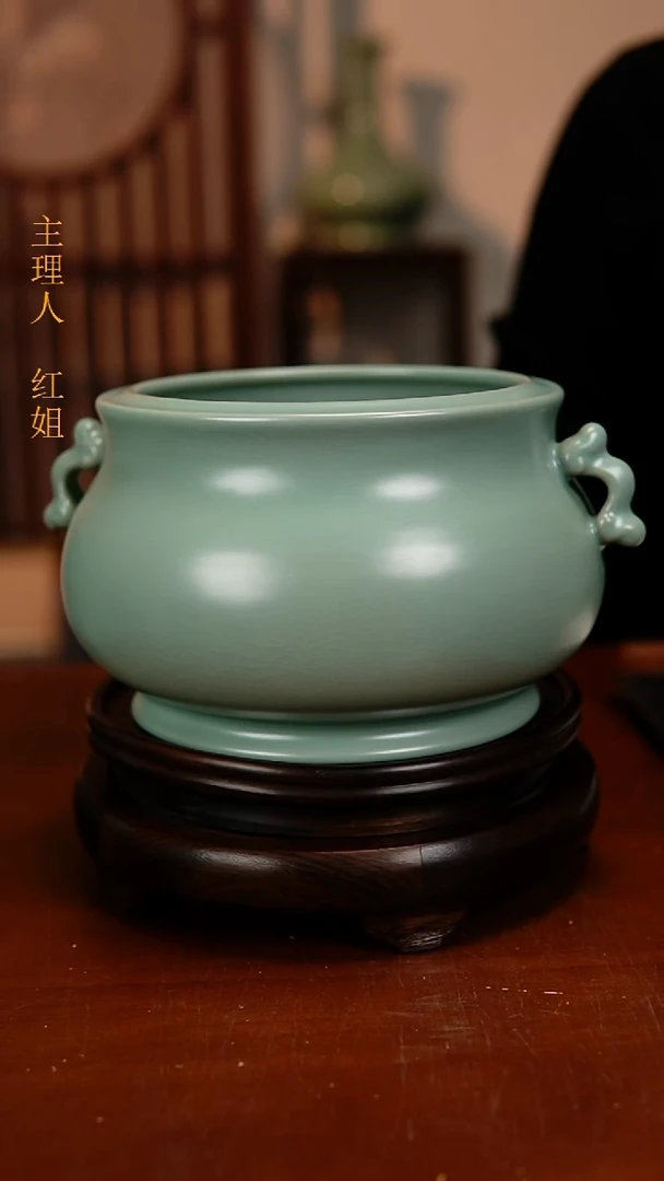 瓷片原产地原矿釉汝瓷