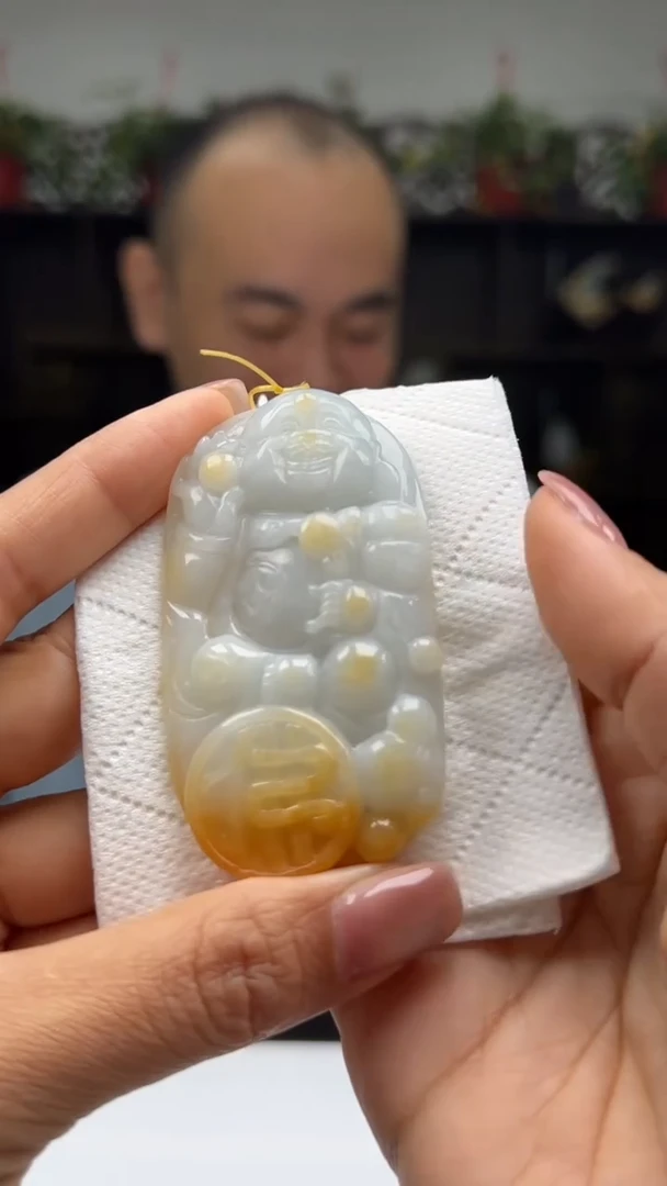 【闪购商品】翡翠颈饰未镶嵌天然翡翠A货吊坠