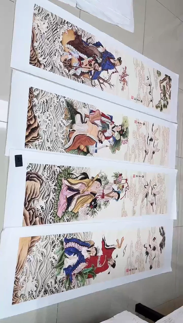 国画九霄甄选国画作品zhb105