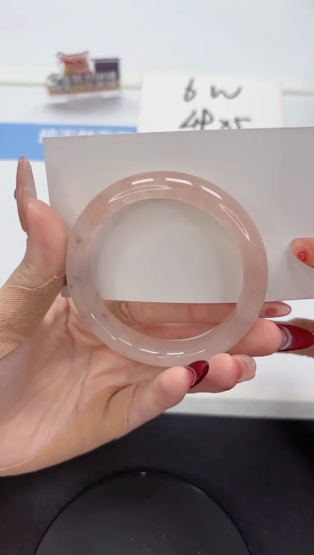 【闪购商品】石英质玉手镯未镶嵌A352-55.5