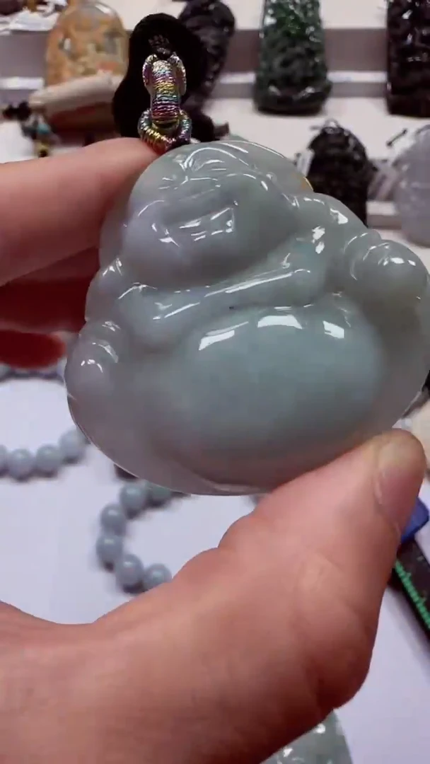 翡翠未镶嵌吊坠(不含链)天然缅甸A货翡翠