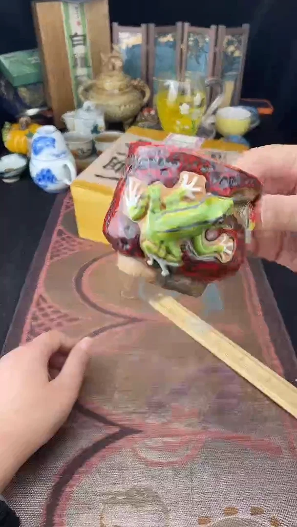 瓷片山*散瓷默认微瑕，看清尺寸品相再拍