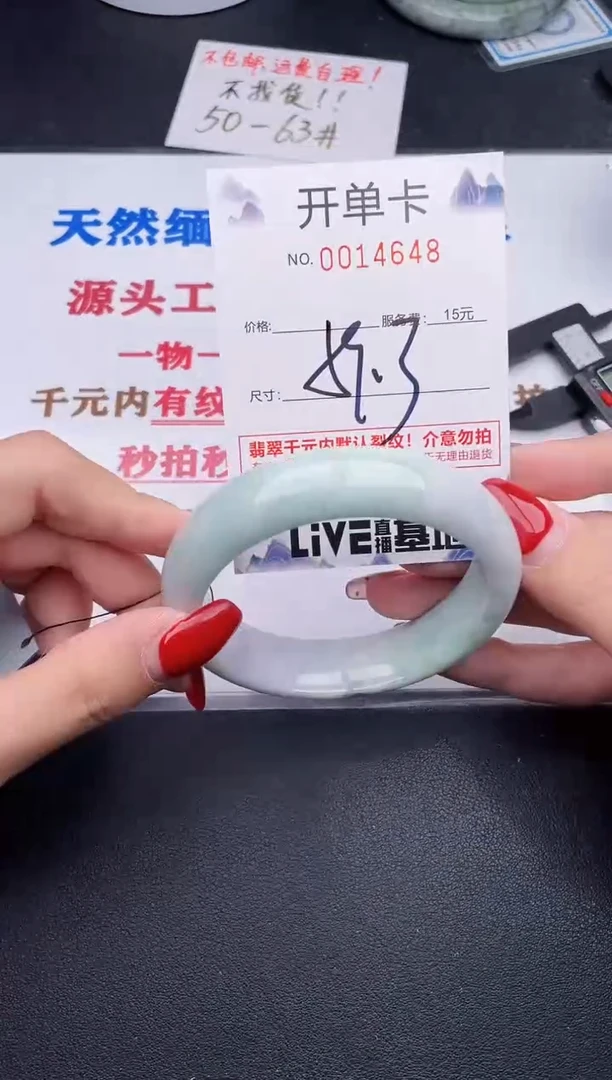 未镶嵌手镯翡翠48