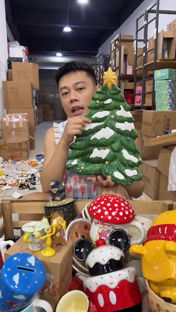 瓷片大号圣诞树餐盘
