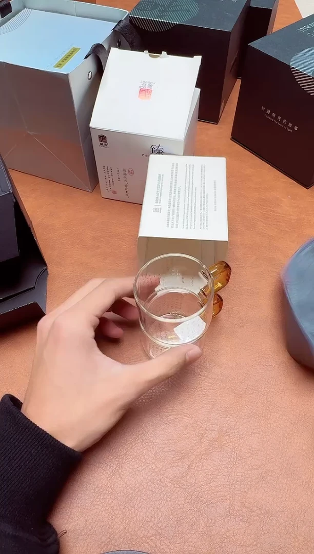 【闪购商品】茶具茶周边福容#佰享心经对杯琥珀