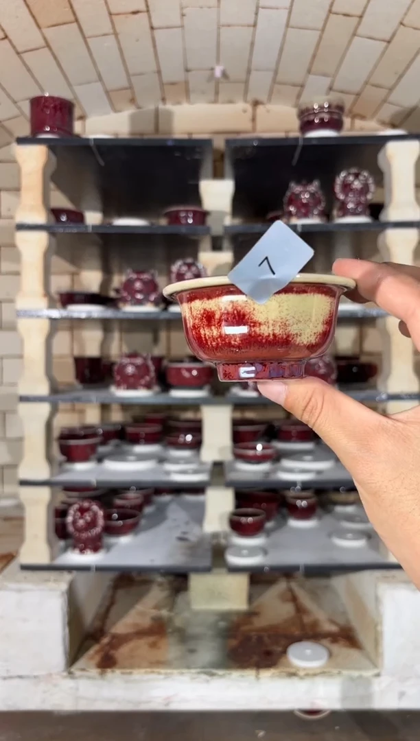 摆件精品窑变钧瓷茶器