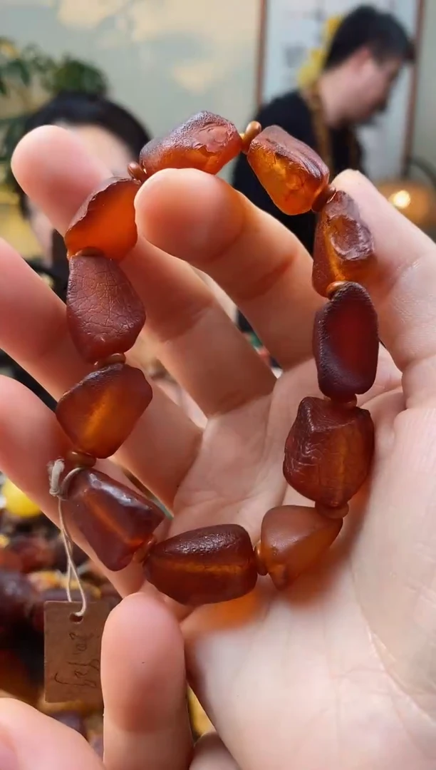 【闪购商品】琥珀手串未镶嵌手串