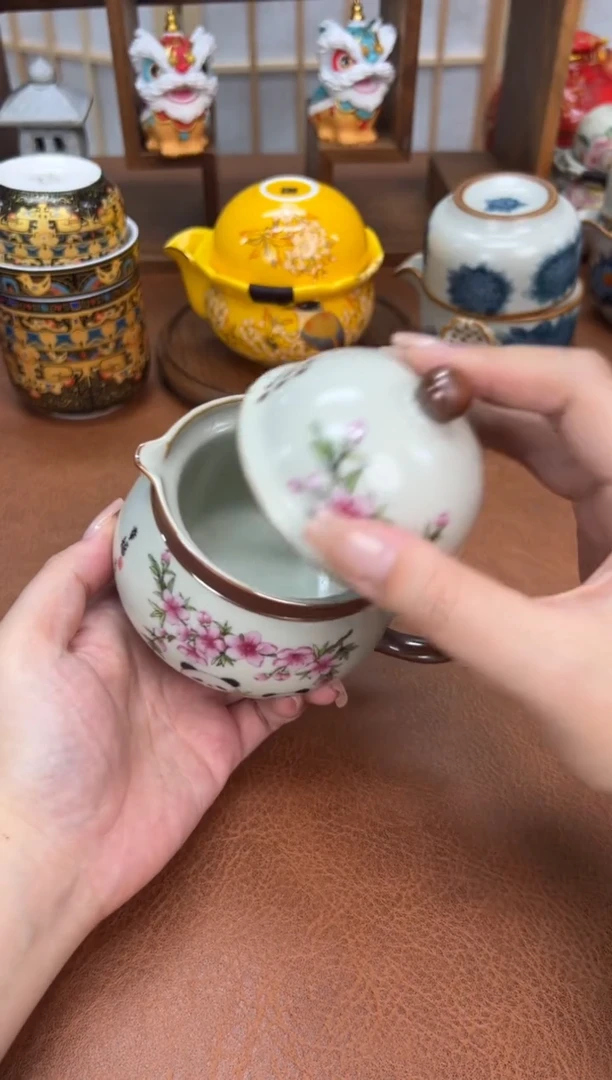 德化白瓷旅行茶具