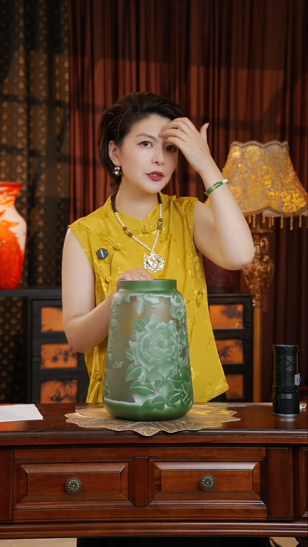 琉璃手工艺品格雷--染碧