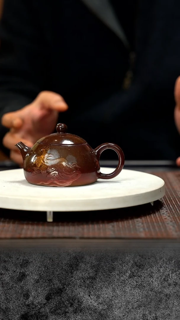 【闪购商品】紫砂茶壶豆青柴烧 ZCJ