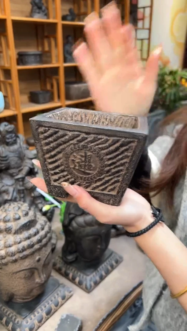 陶土【火山泥】日进斗金盆