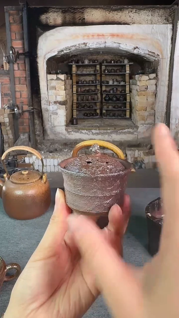 茶壶紫砂小香炉