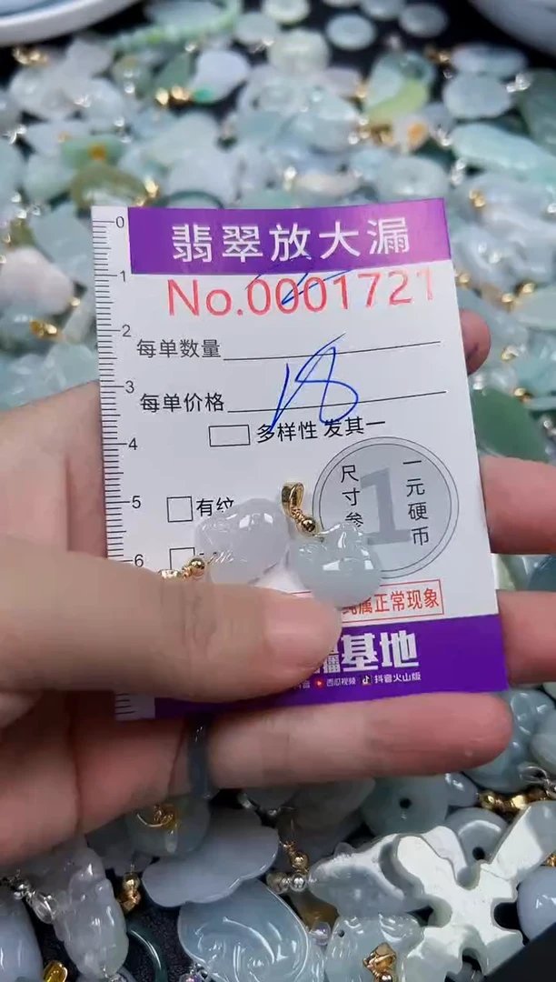 颈饰未镶嵌翡翠1721