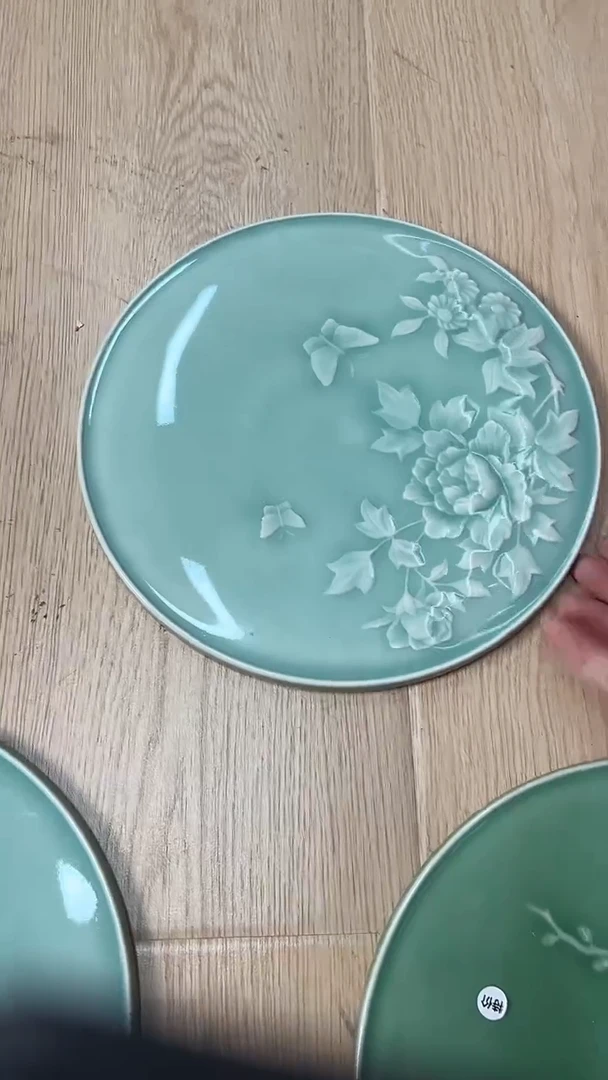 龙泉云间青瓷小米茶器