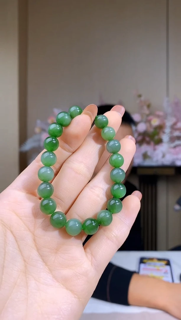 未镶嵌手链和田玉微瑕 介意勿拍  yp