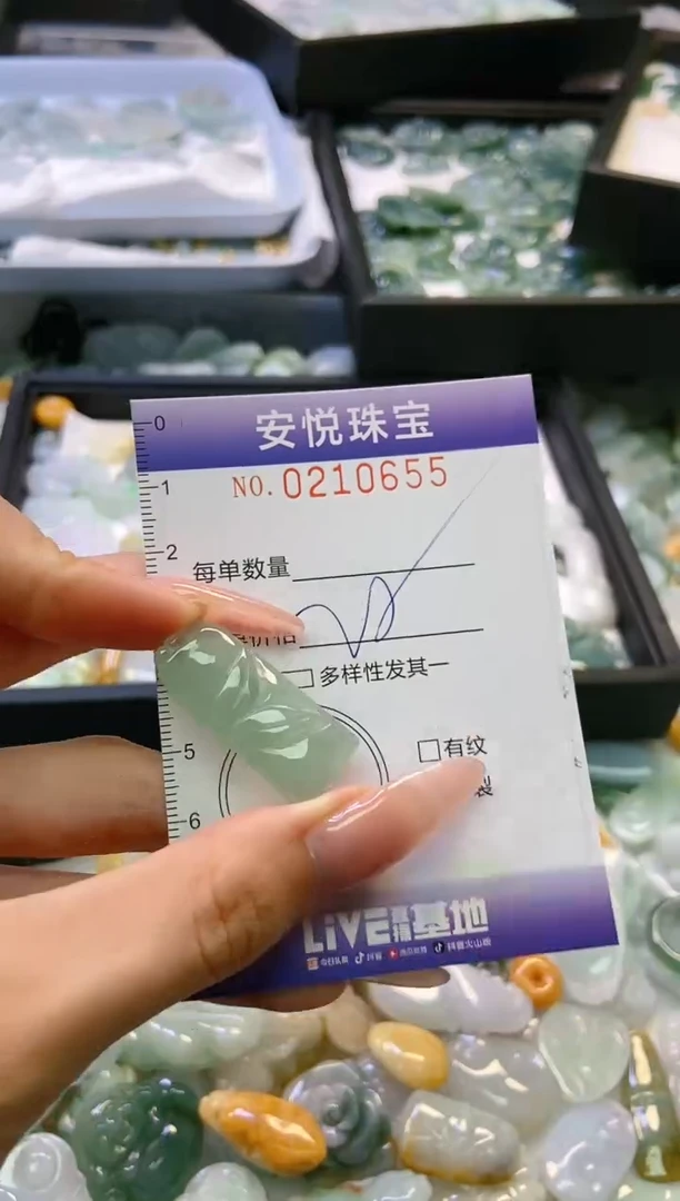 翡翠未镶嵌颈饰闪购0210655