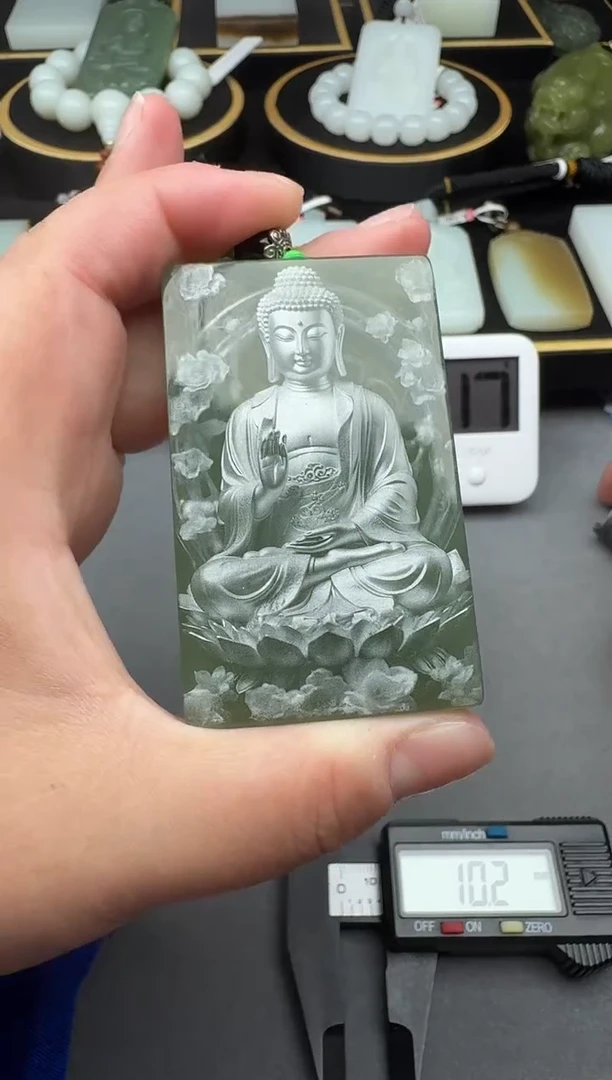 颈饰未镶嵌和田玉4