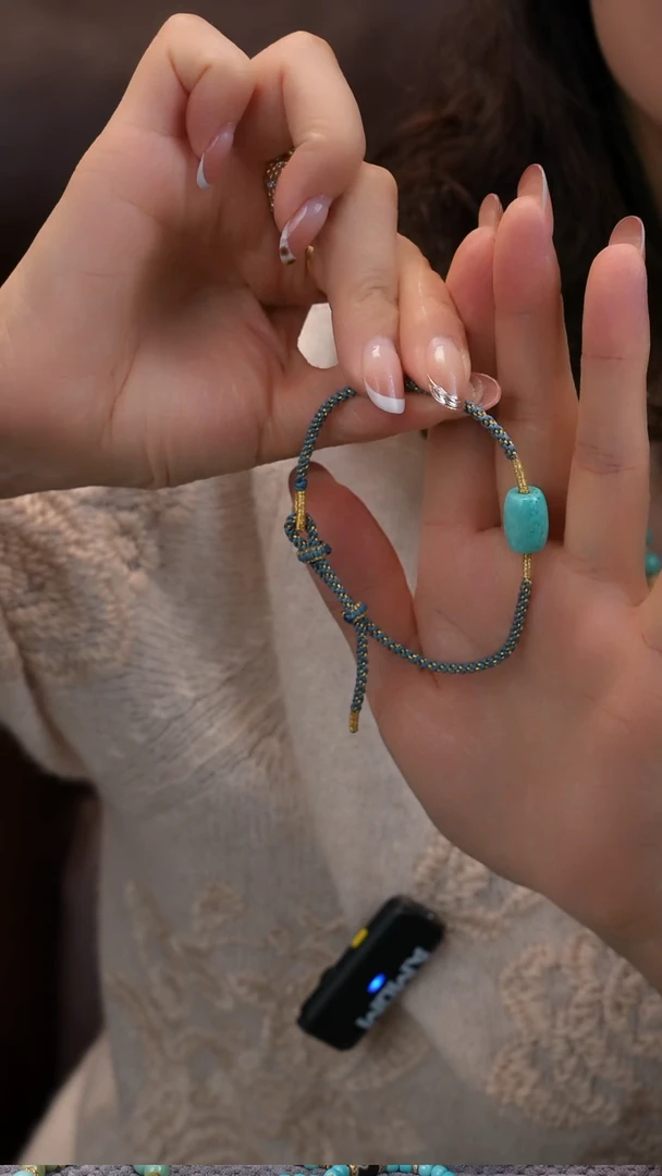 未镶嵌绿松石手链11111