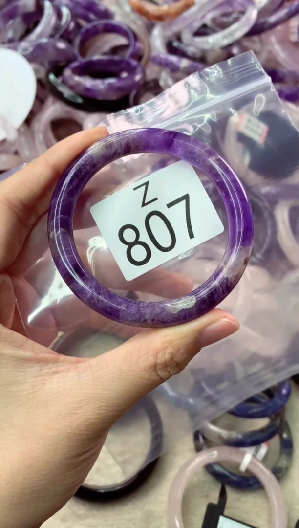 未镶嵌手镯水晶Z807-52