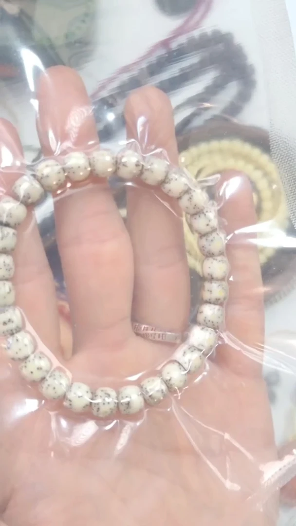 手串星月菩提奶奶灰月朗星稀8*7mm