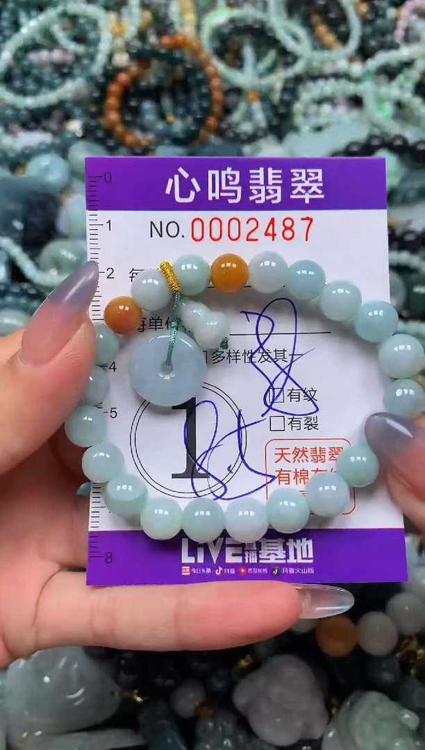 颈饰未镶嵌翡翠闪购002487
