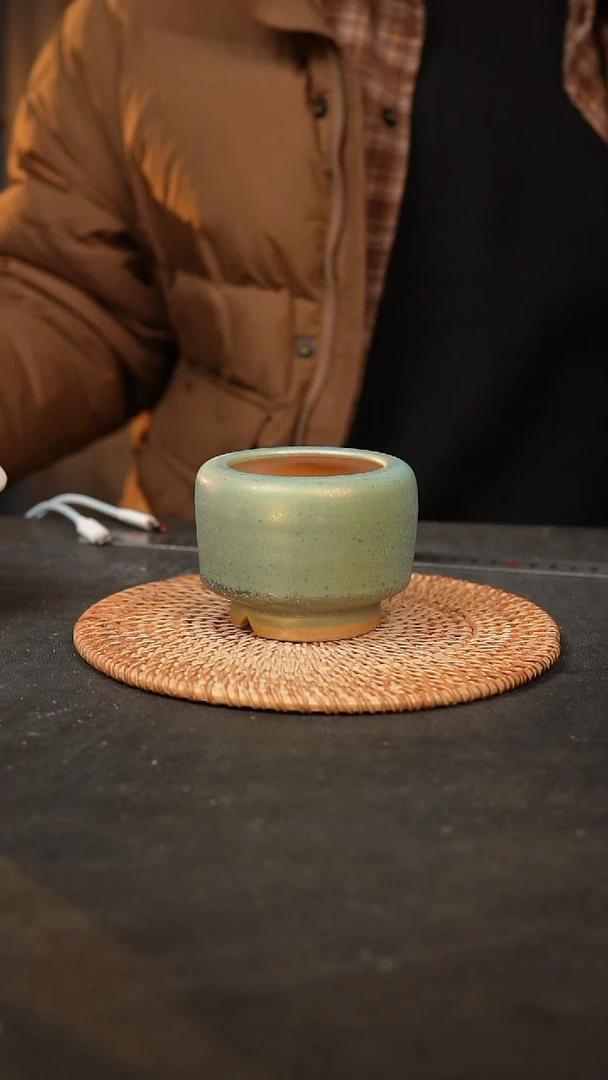 【闪购商品】瓷片泥泥手工花盆