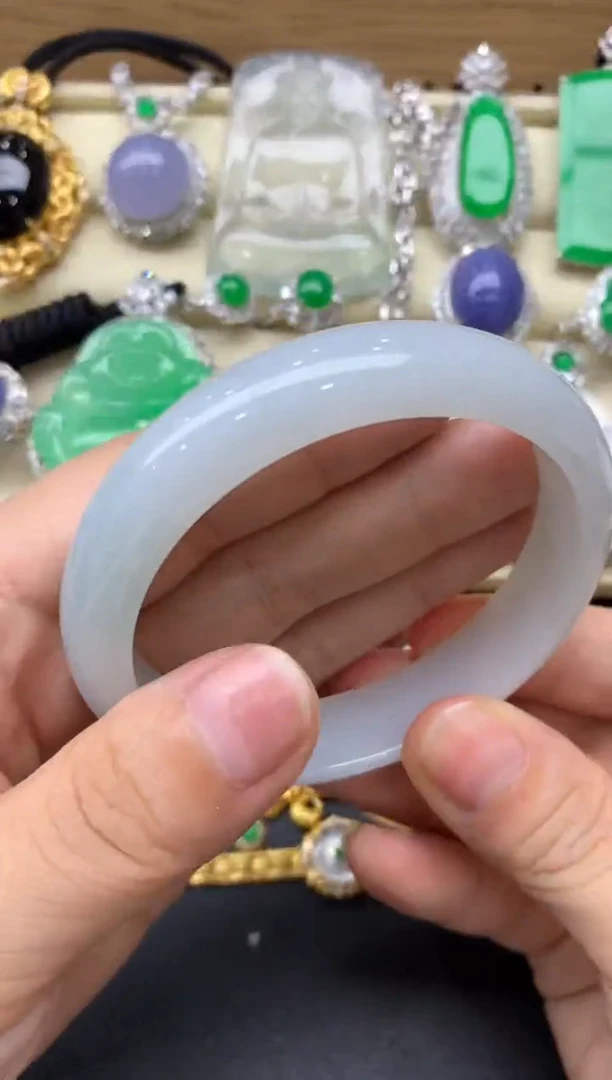 翡翠手镯未镶嵌197中国好珍宝